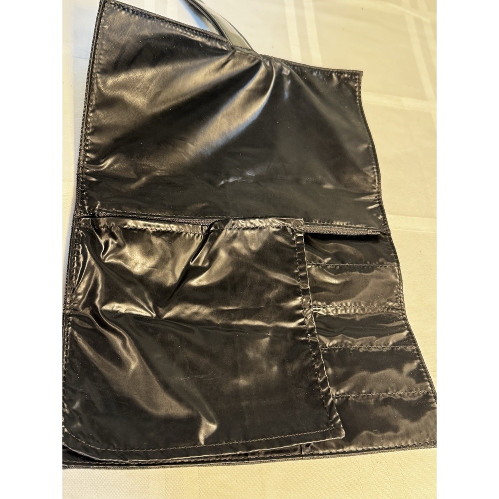 MAC Brush Roll Bag - Rolled Cosmetic Brushes Holder New Black - Picture 4 of 14